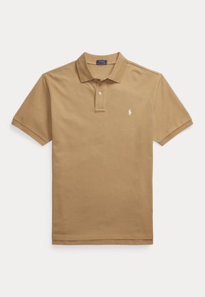 THE ICONIC MESH POLO SHIRT - Polokošeľa - cafe tan
