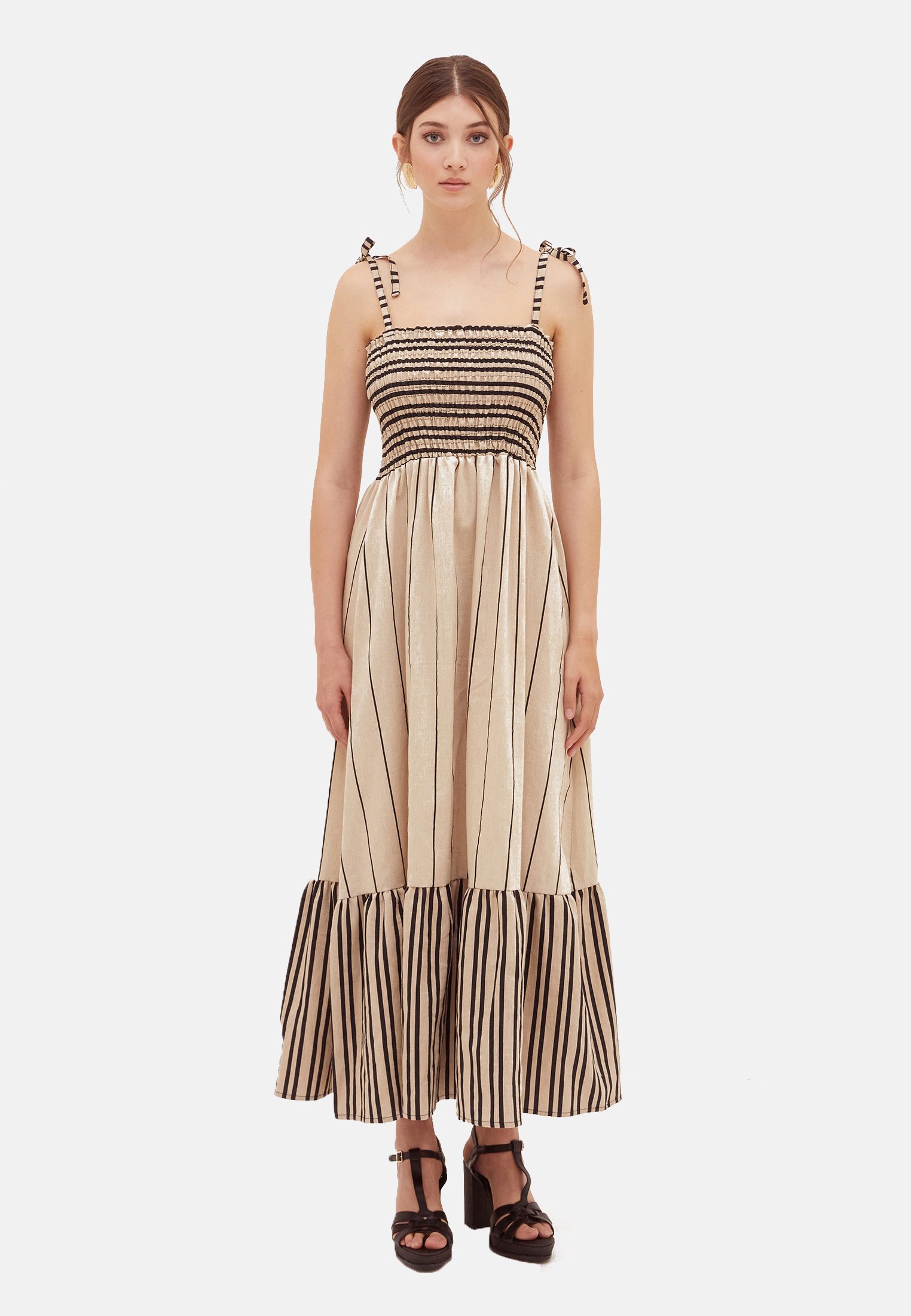 Motivi Vestito lungo - nero - Zalando.it
