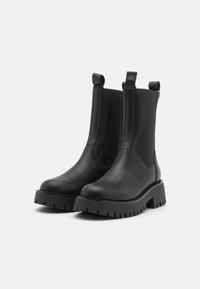Steve Madden DISCLOSE - Kotníkové boty na platformě - black