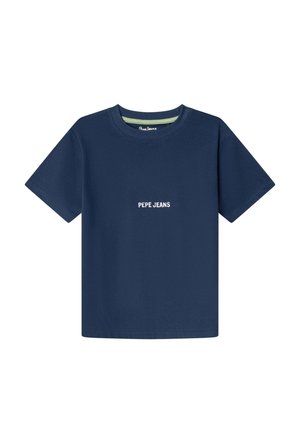 Pepe Jeans, PEPE JEANS BASIC T-SHIRT RHYS - T-shirt con stampa - navy