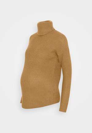 Striktrøje - brown