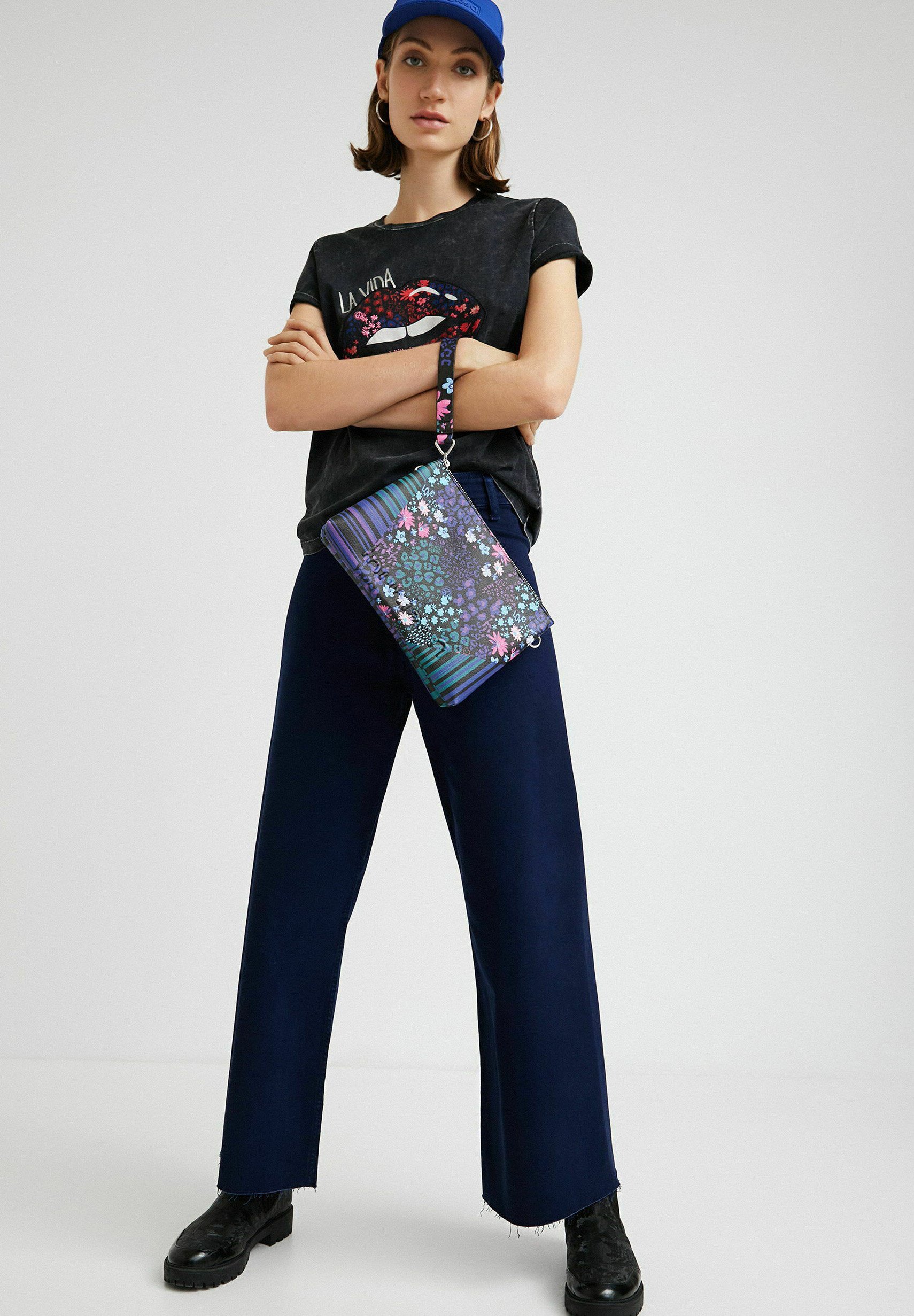 Desigual T-shirt con stampa - black/nero - Zalando.it