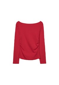 Ej vald, mottled dark red