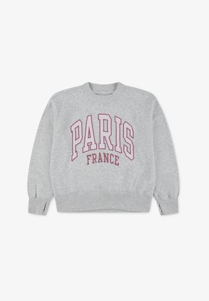 Abercrombie & Fitch I HEART PARIS CREW - Bluză de molton - light grey heather
