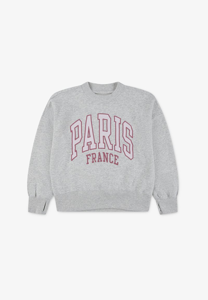 Abercrombie & Fitch I HEART PARIS CREW - Sweatshirt - light grey heather