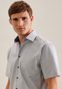 Seidensticker REGULAR granatowy