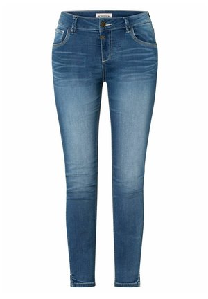 ALEENA - Jeans Slim Fit - aqua blue wash