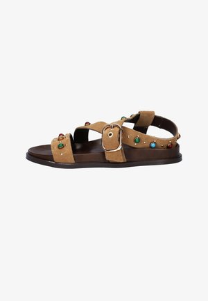 Nelson, NELSON DAMES SANDAAL - Sandals - bruin