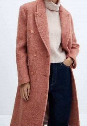 Mango Cappotto classico - pink