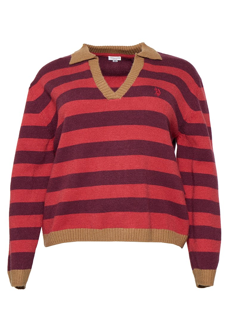 U.S. Polo Assn. Trui bordeauxrood U.S. Polo Assn. Trui bordeauxrood