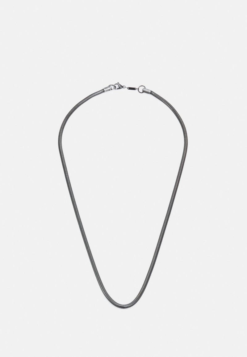 HUGO SNAKE NECKLACE UNISEX - Halsband - silver-coloured/silverfärgat ...