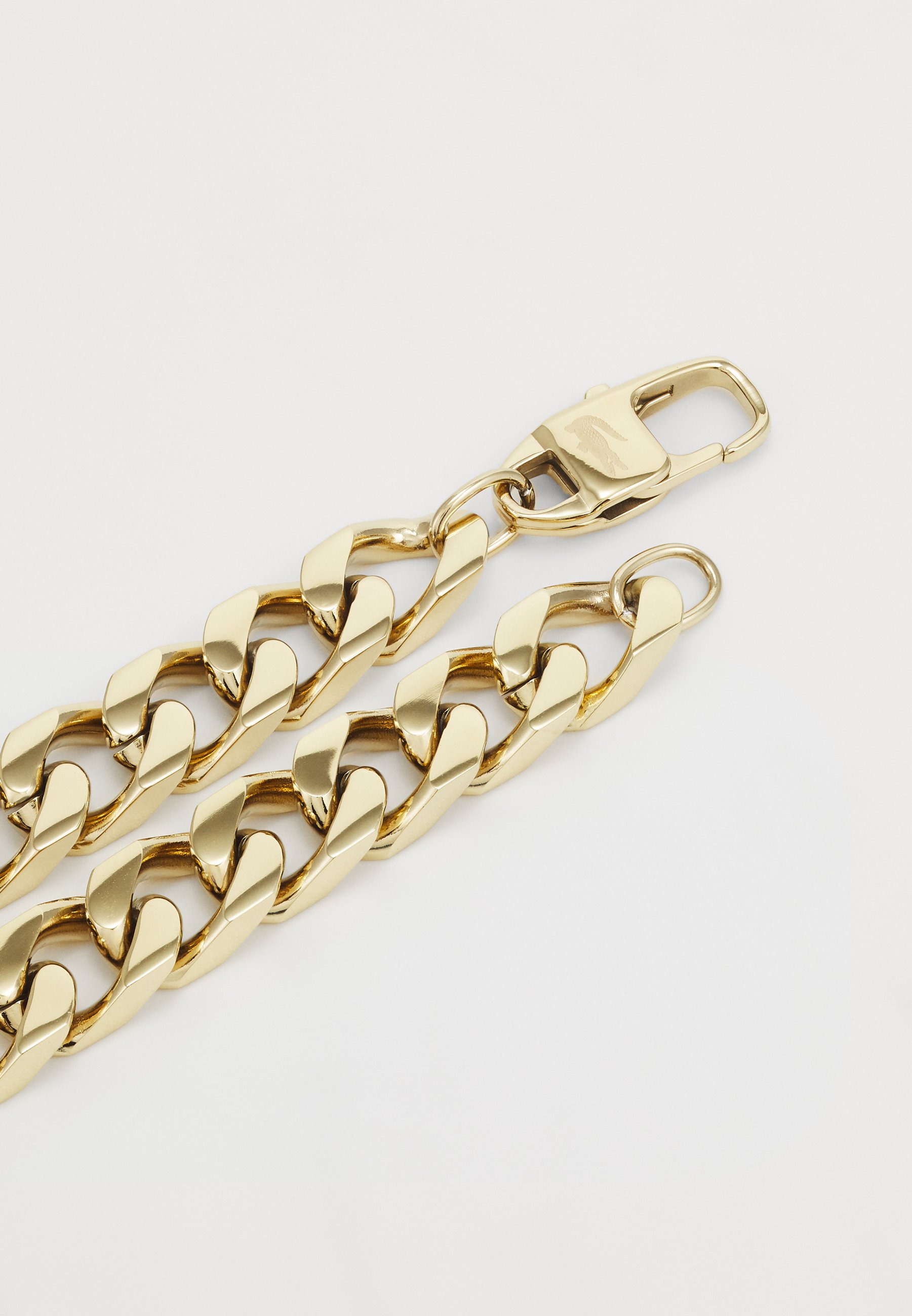 Lacoste BACKHAND UNISEX - Necklace - gold-coloured - Zalando