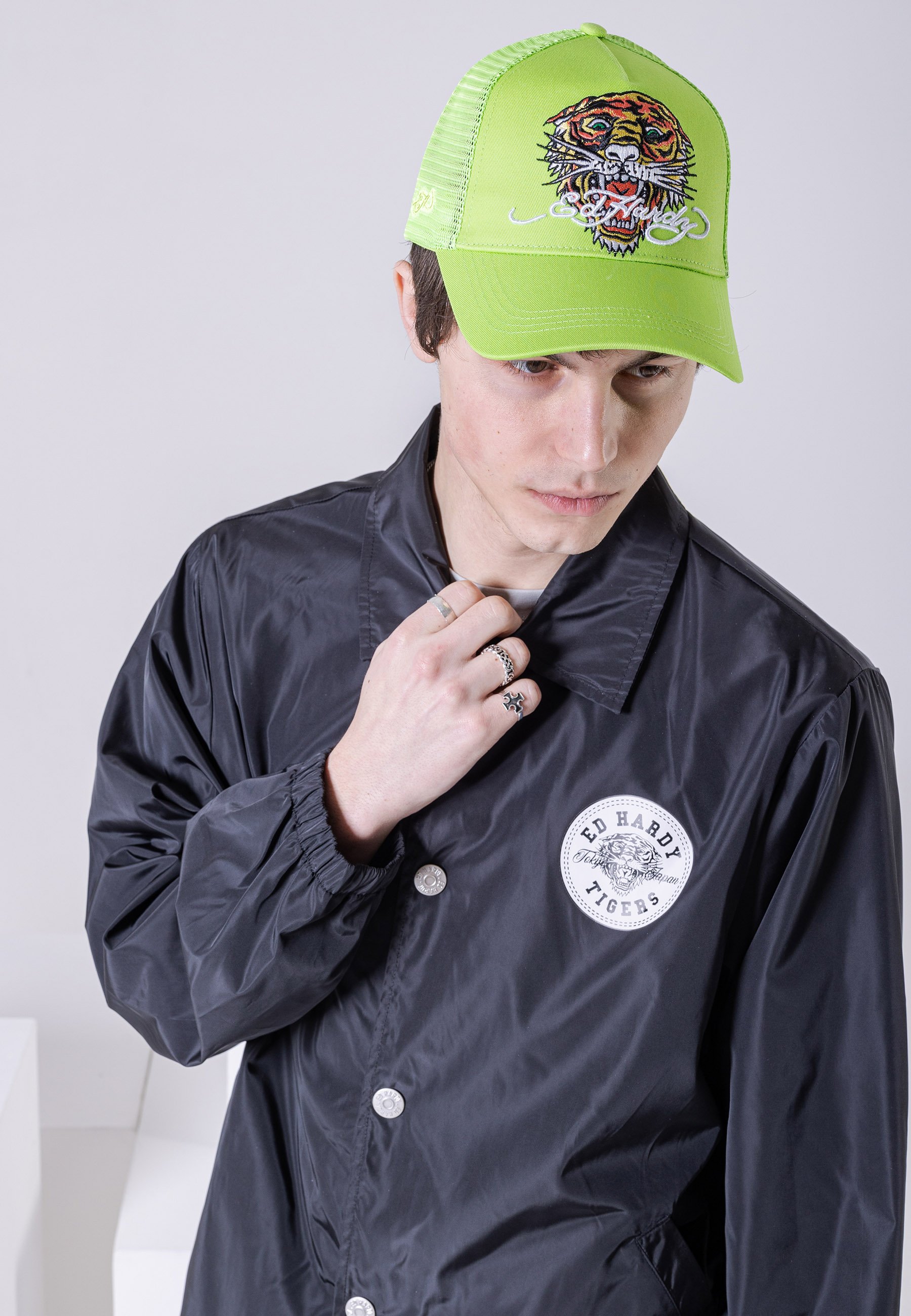 Ed Hardy ROAR TWILL - Cap - green - Zalando.ie