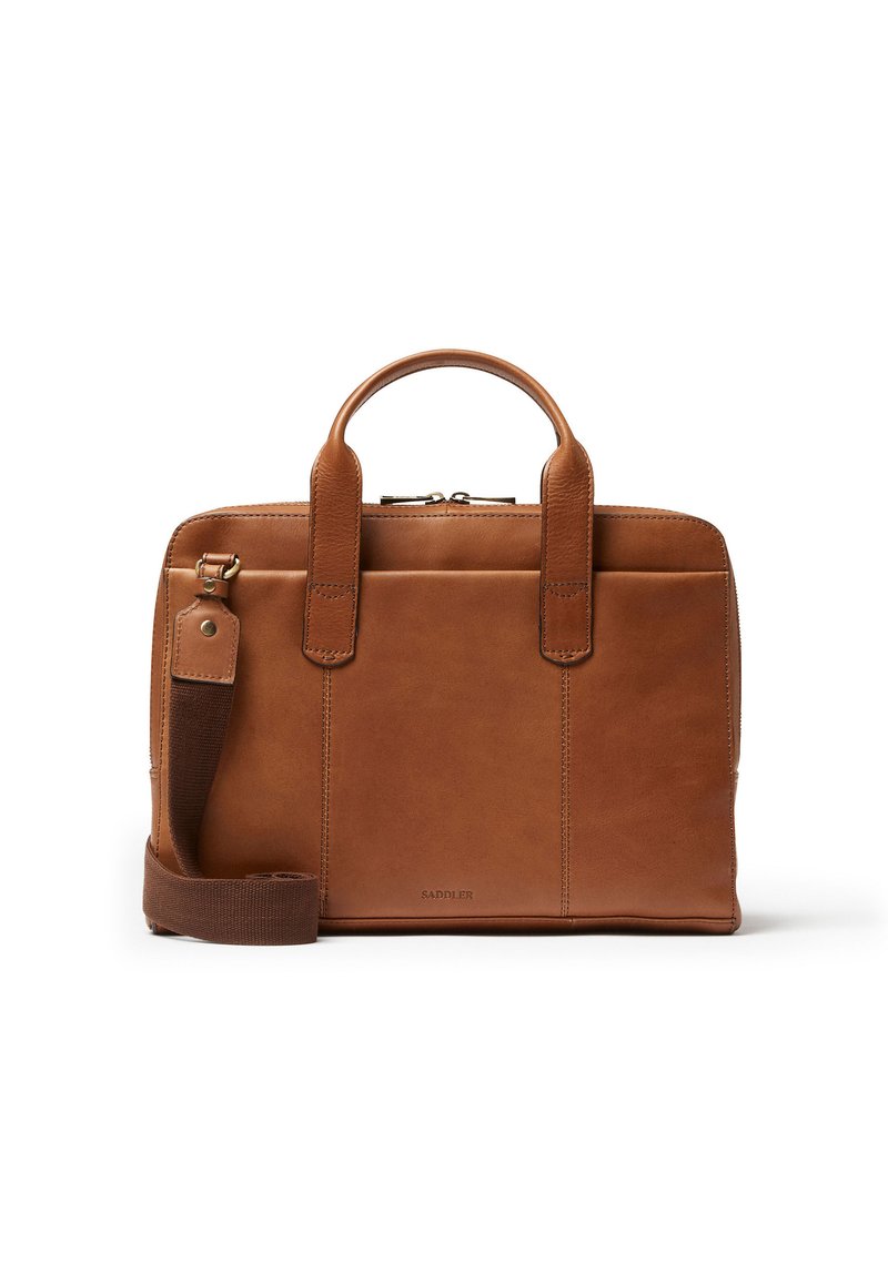 Saddler EDSLAN - Portfölj - cognac