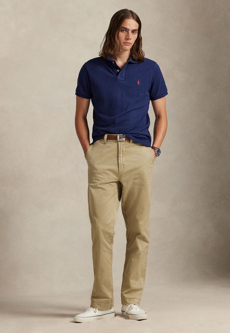 Polo Ralph Lauren THE ICONIC MESH POLO SHIRT - Polo shirt - dark blue/red/dark blue - Zalando.ie Polo Ralph Lauren THE ICONIC MESH POLO SHIRT - Polo shirt - dark blue/red/dark blue - Zalando.ie