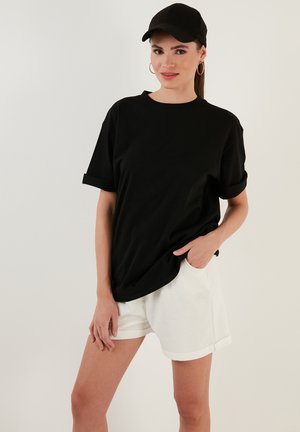 LOOSE FIT - Camiseta básica - black