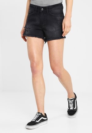Noisy May Jeansshort - black