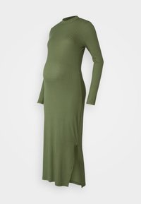 MLTRINITY HIGH NECK DRESS  - Haljina od žerseja - cypress