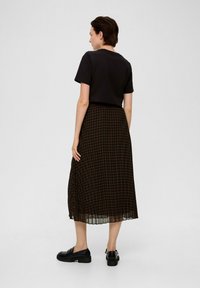 s.Oliver BLACK LABEL Jupe trapèze - schwarz