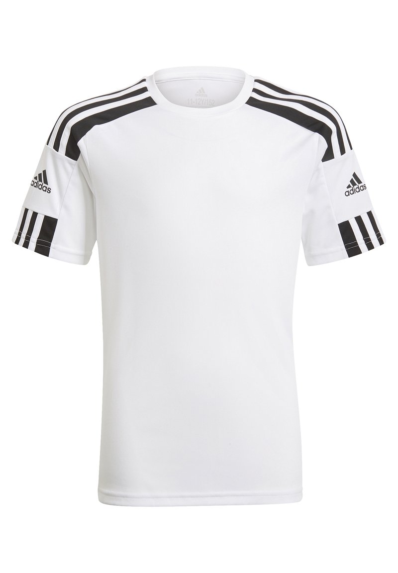 adidas Performance - SQUAD UNISEX - T-Shirt print - white/black, Vergrößern