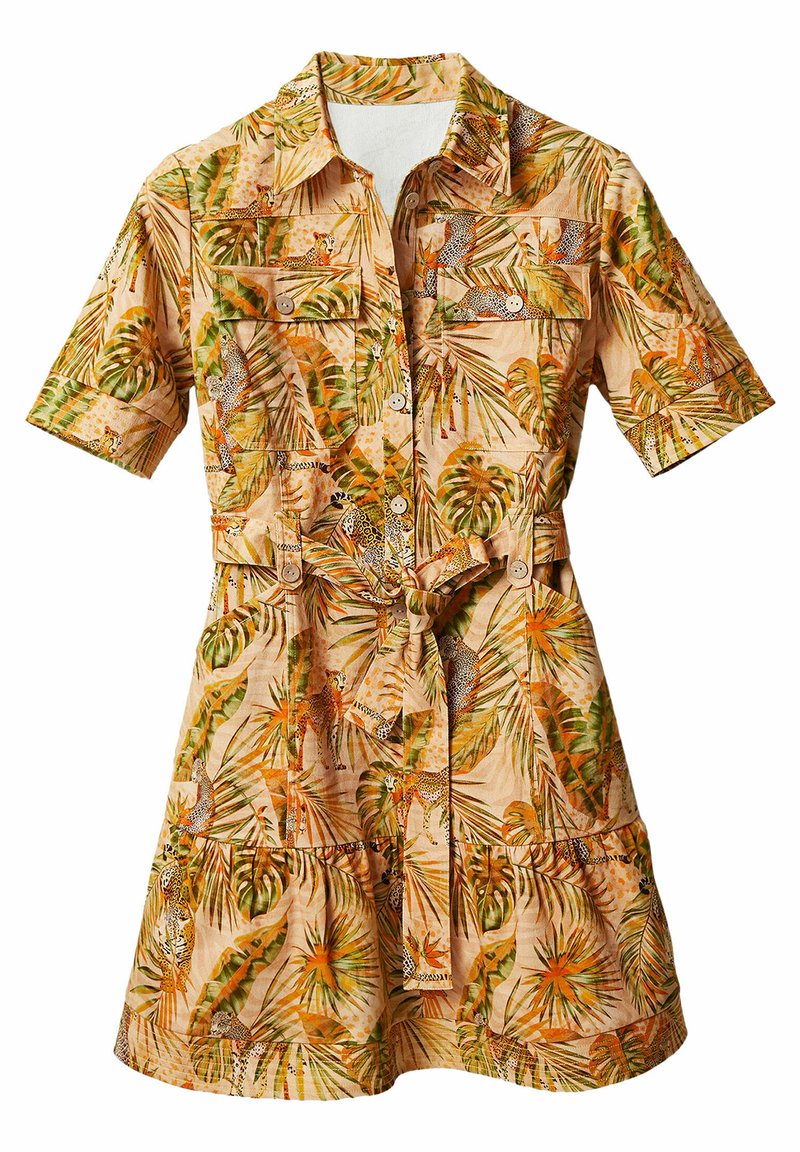 Desigual Blousejurk geel Desigual Blousejurk geel