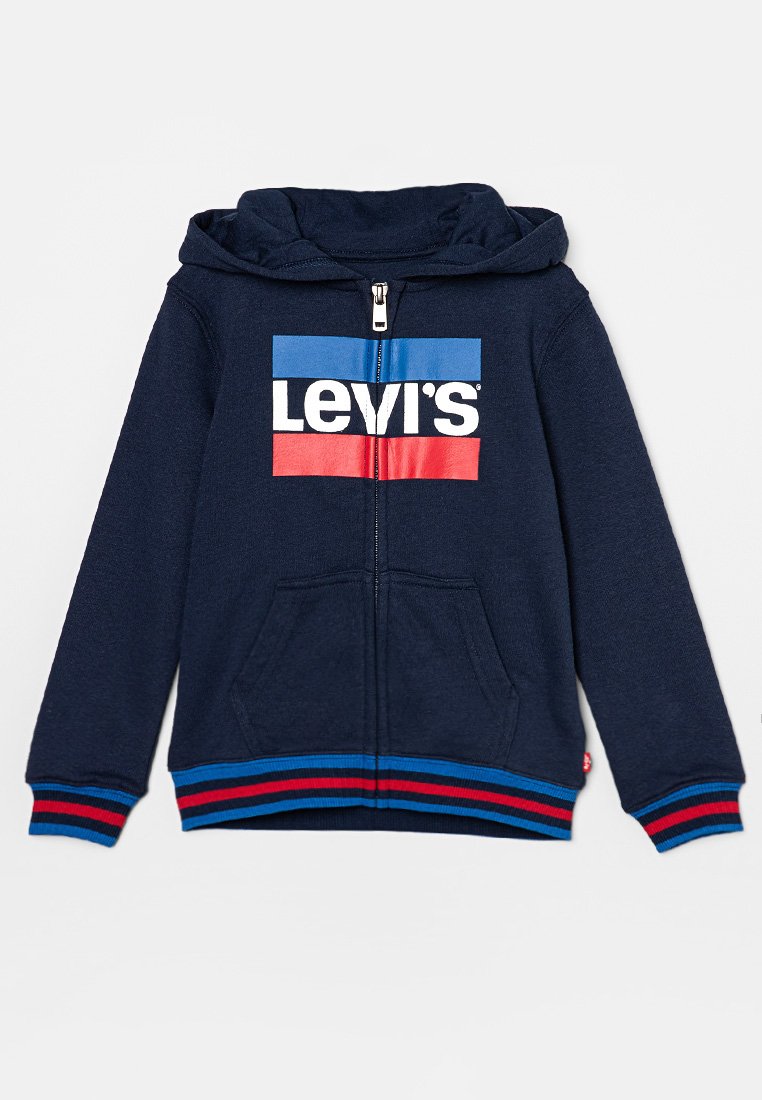 Levi’s® Sweater met rits donkerblauw Levi’s® Sweater met rits donkerblauw