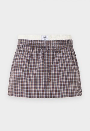 BOXER MINI PLAID SKIRT - Minisukně - multi-coloured