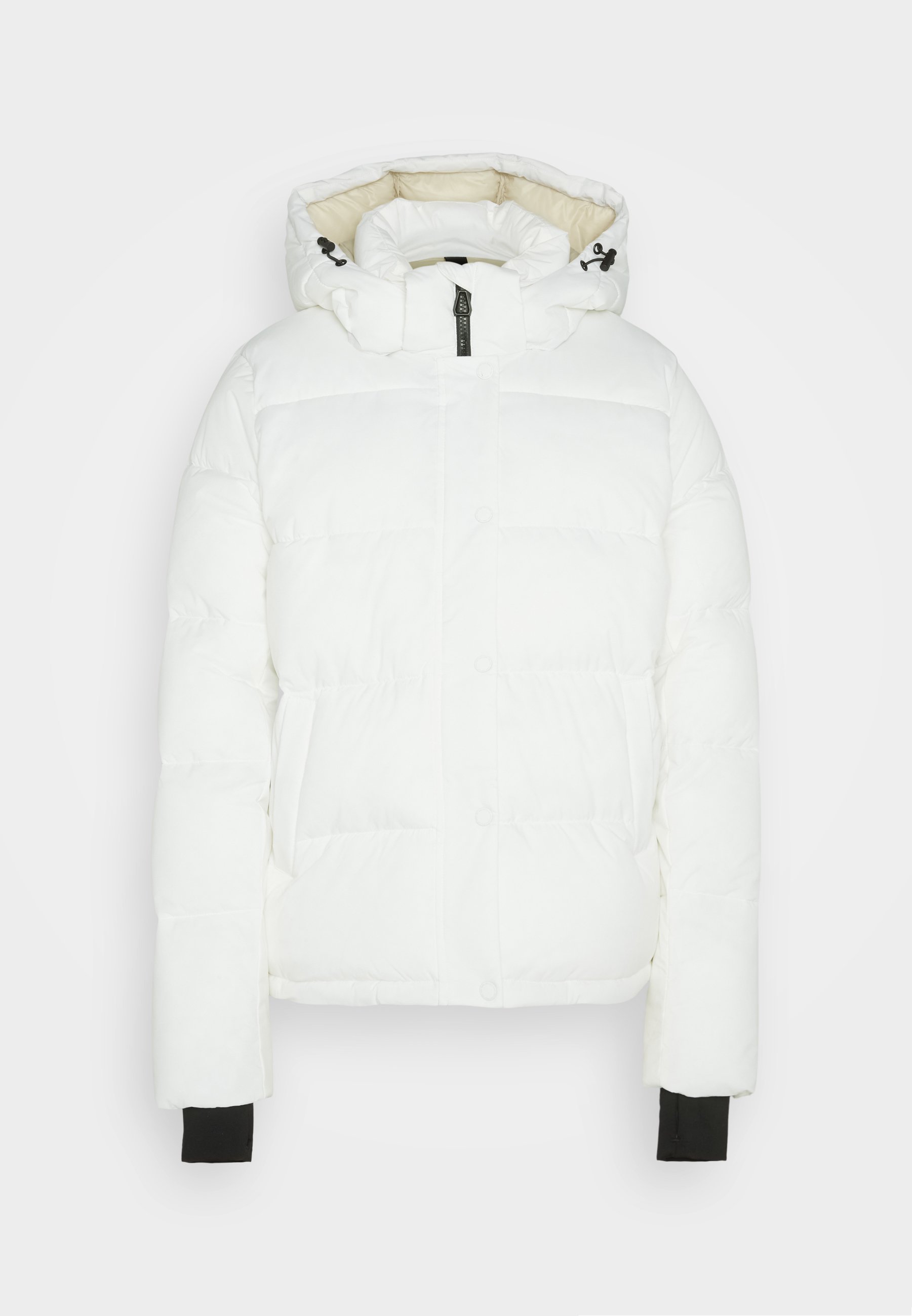 ONLY Damen Onlann Puffer Coat X-Long - Langer Wintermantel Mit Abnehmbarer Kapuze