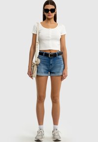 Big Star AYAKO - Džinsa auduma šorti - blau