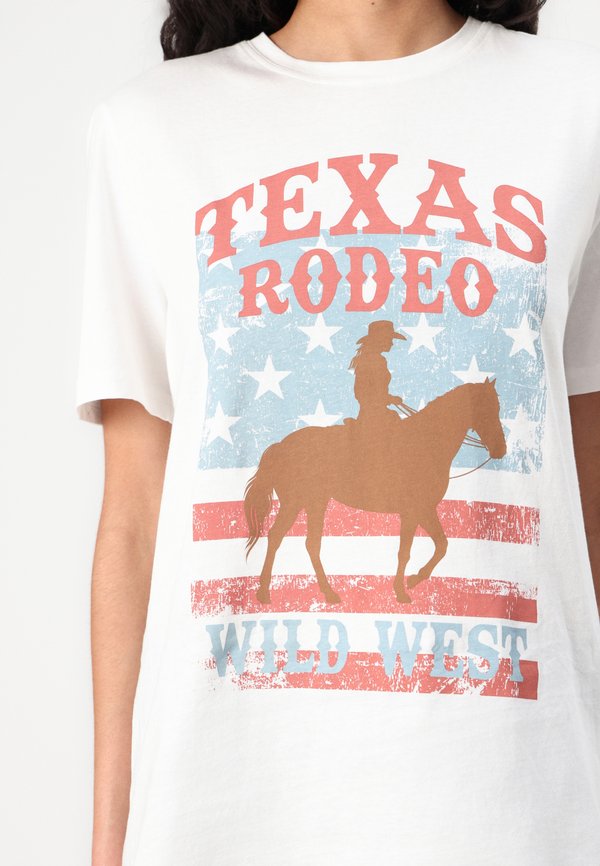 VIPAULIA - Print T-shirt - cloud dancer4