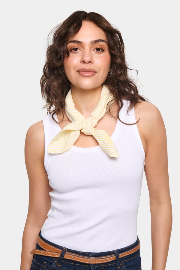 ZYTTASZ - Schal - lemon ice stripe