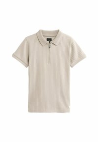 Next - REGULAR FIT - Poloshirt - stone Miniatuurafbeelding 1