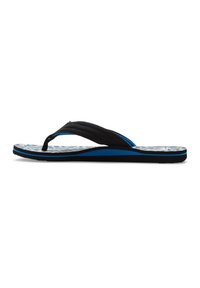 Quiksilver - MOLOKAI LAYBACK - Teenslippers - black Miniatuurafbeelding 1