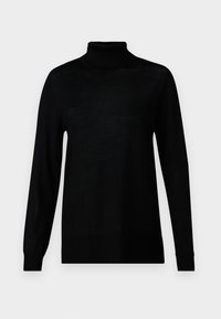 CHARLENEBBROLL NECK KNIT - Pullover - black