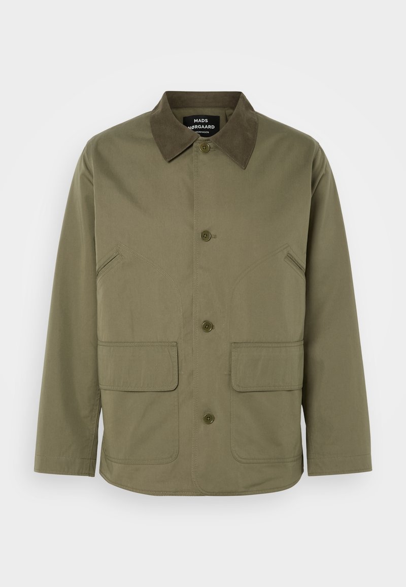 Mads Nørgaard Lichte jas donkergroen