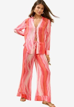 REGULAR FIT - FRONT  - Beach accessory - pink print