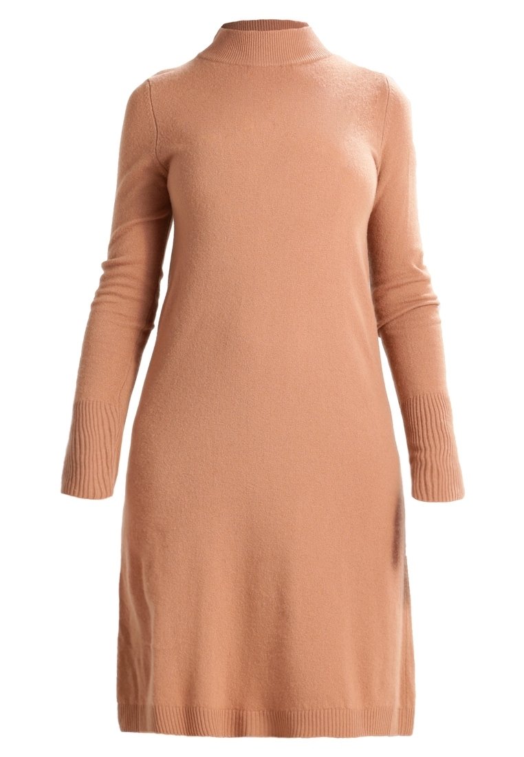 benetton knitted dress United Colors Of Benetton + Knit Dress With Hood