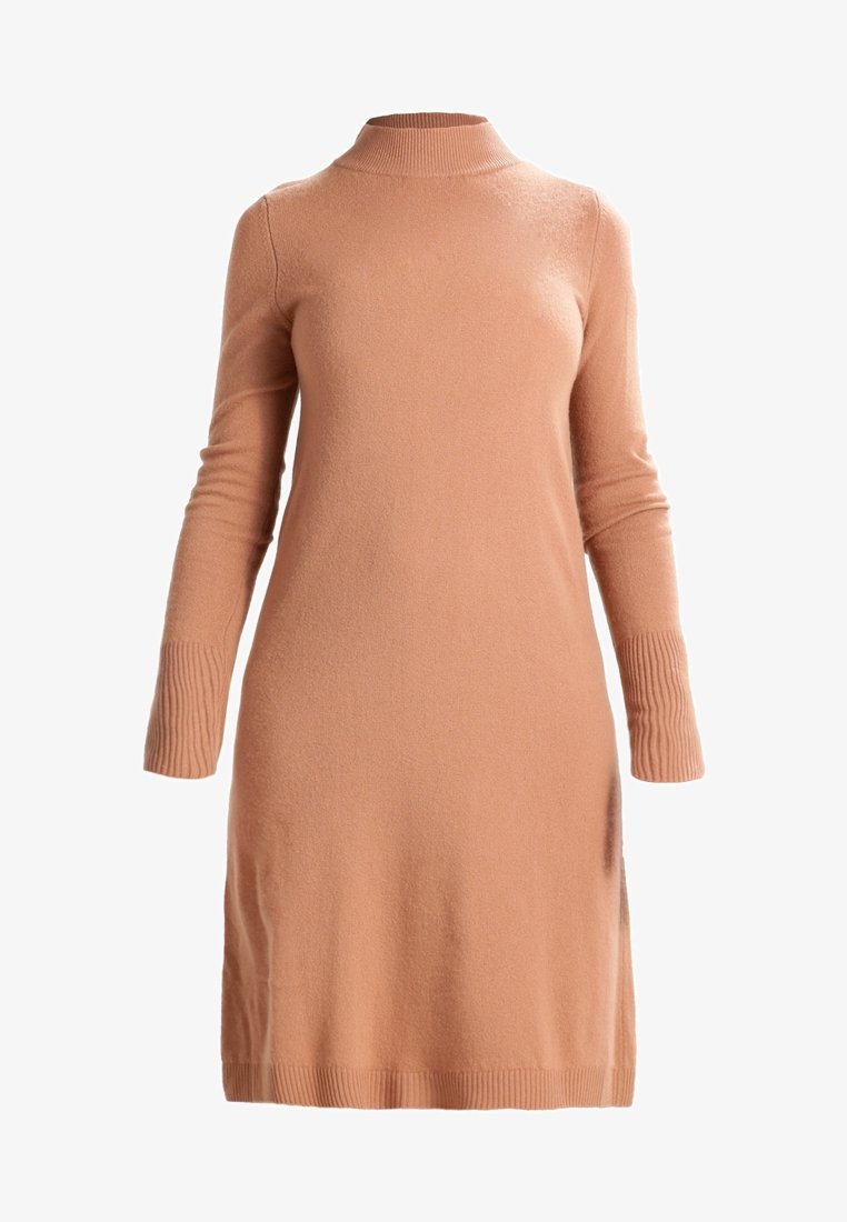 benetton knitted dress United Colors Of Benetton + Knit Dress With Hood