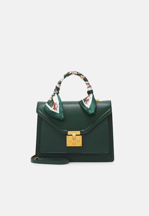 KELLA - Handbag - dark springs/chocolate gold-coloured