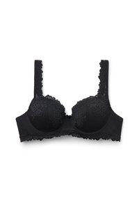 SOFIA PRETTY FLOWERS - Reggiseno con ferretto - black
