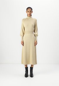 Bruuns Bazaar - ANEMONES MAISY DRESS - Strickkleid - gold Thumbnail-Bild 1