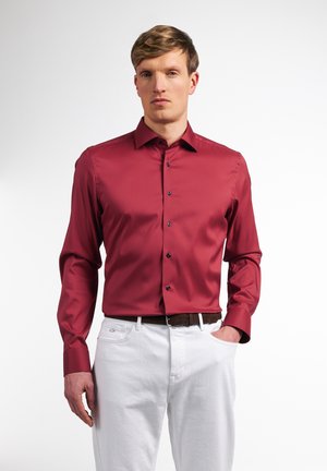LANGARM SLIM FIT STRETCH - Formal shirt - purpur