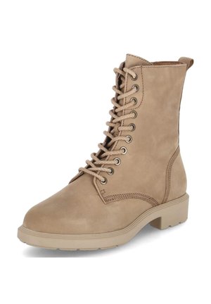 Platform ankle boots - braun