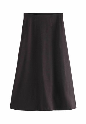 WARM HANDLE MIDI - A-vonalú szoknya - burgundy red