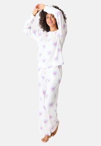 PJ Salvage PEACE LOVE WITHIN SET - Nattplagg set - weiss