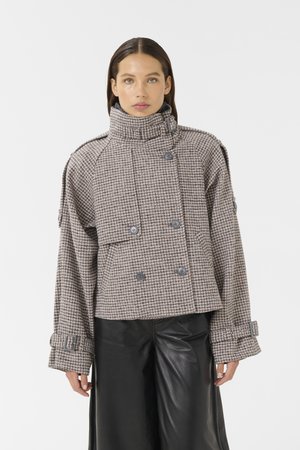AVIC SHORT JACKET - Light jacket - rose dust/grey