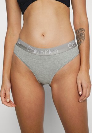 MODERN STRUCTURE HIGH LEG BRAZILIAN - Slip - grey heather