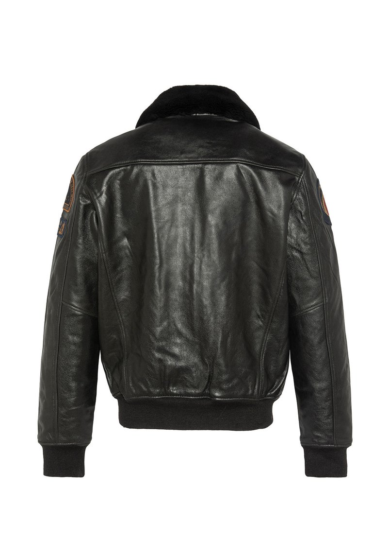 Schott AVIATOR Giubbotto Bomber noir/nero
