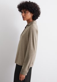 Marc O'Polo Langarmshirt - shaded brown melange