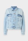 LOU - Veste en jean - turquoise/aqua